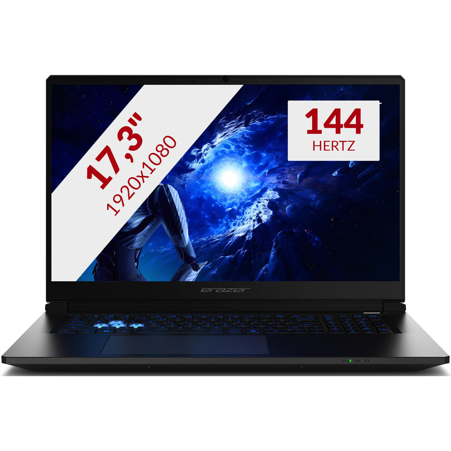 Erazer Scout 17 E1 MD62758 17.3 Gaming Laptop (Black | Core 5 210H | RTX 5050 | 16 GB | 1 TB SSD)-0